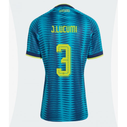 Colombia Jhon Lucumi #3 Replika Bortatröja Damer VM 2026 Kortärmad